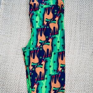 Lularoe Christmas Legging SM